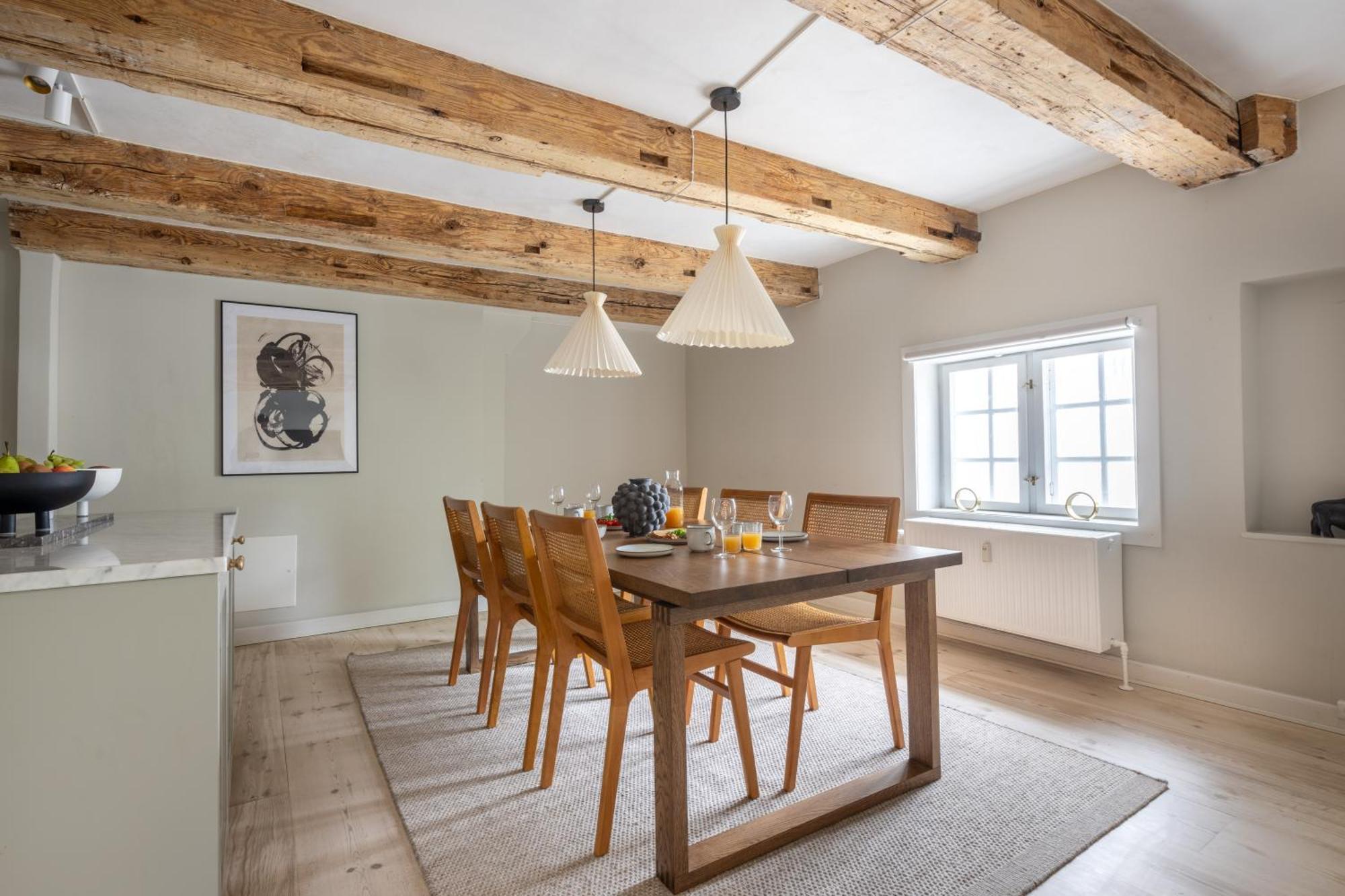 City Apartment With Exposed Ceiling Beams Köpenhamn Exteriör bild